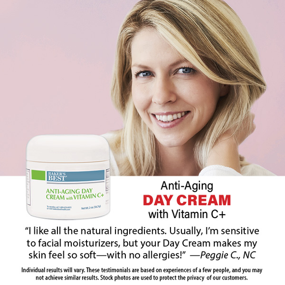 Baker's Best Anti-Aging Day Cream with Vitamin C+