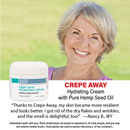 Baker's Best Crepe Away Hydrating Cream with 100% Pure Hemp Seed Oil-1