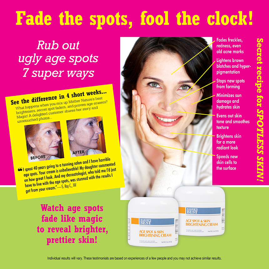 Age Spot & Skin Brightening Cream